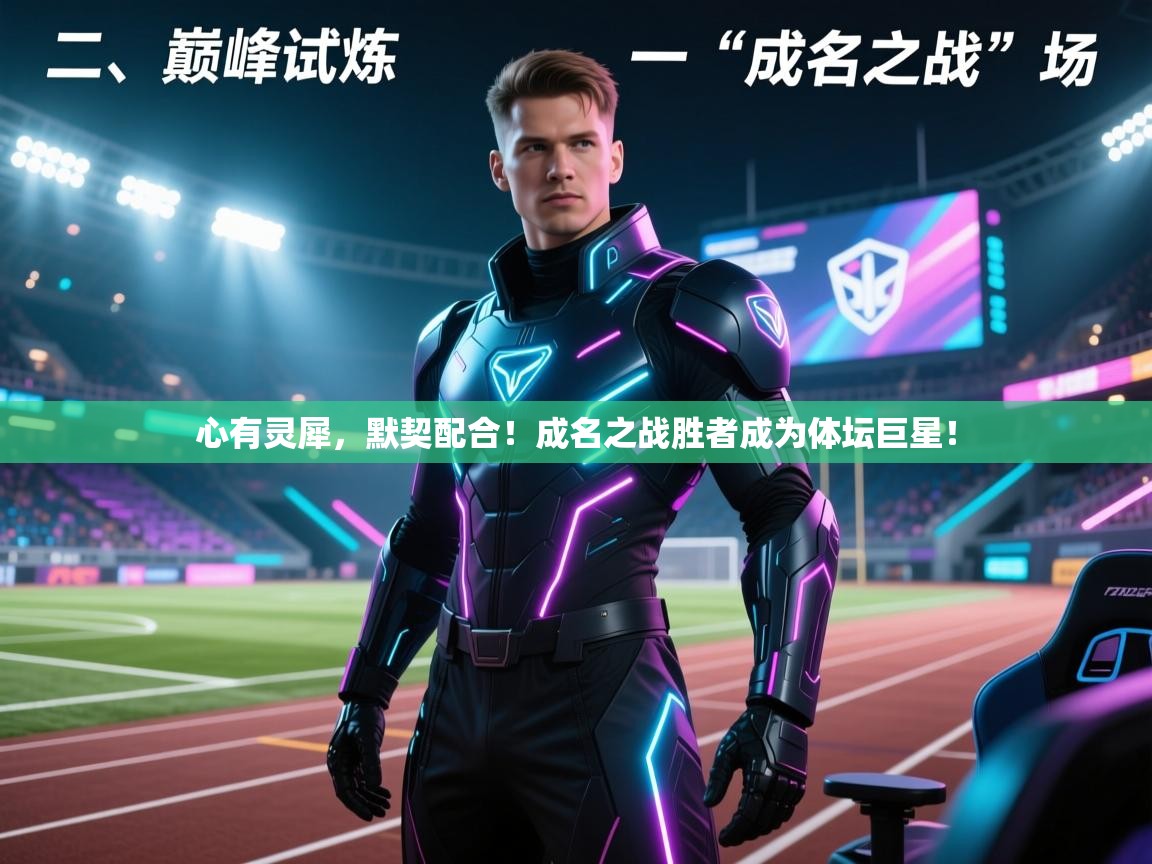 心有灵犀，默契配合！成名之战胜者成为体坛巨星！  第1张